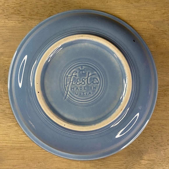 PERIWINKLE-RETIRED COLOR-  POST 86 FIESTA‎  SERVING BOWL-FIESTAWARE - Picture 5 of 8